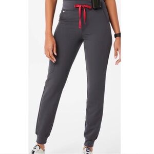 Charcoal high waisted figs joggers